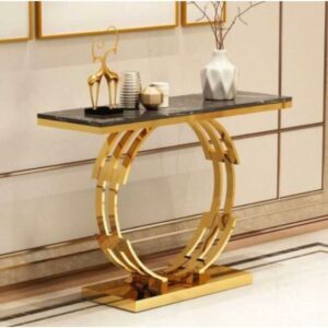 Circle Bound Console Table