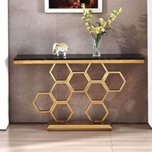 Honey Comb Console Table