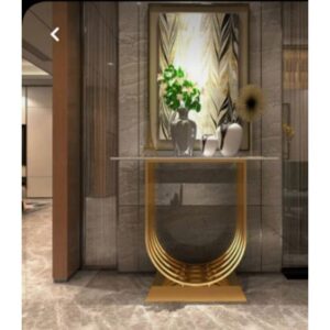 U Shaped Console Table