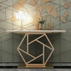 Hexagon Console Table
