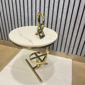 C Cut Side Table