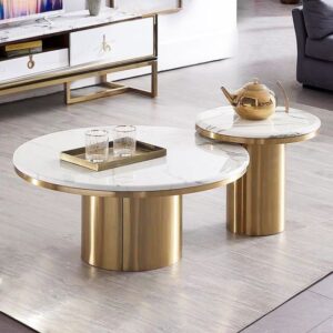 ROUND PILLAR CENTRE TABLE